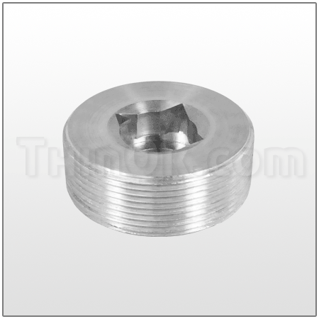 Pipe Plug (TY17-128) ALUMINUM