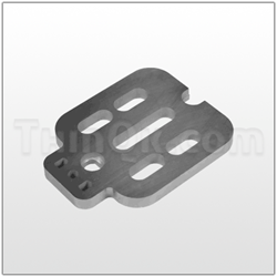 Valve plate (T819.6575) STAINLESS STEEL
