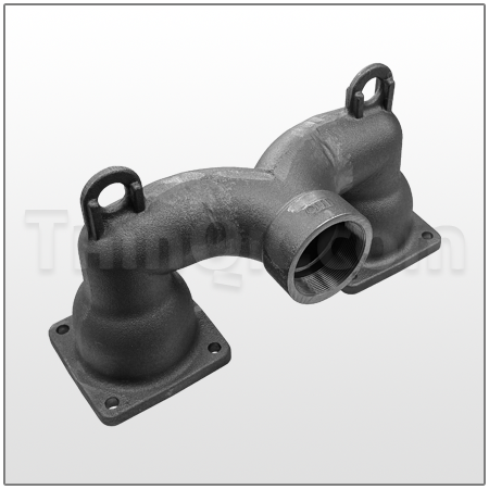 Manifold Outlet (T272-713-161) CAST IRON