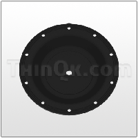 Diaphragm (T92755-3) FKM/VITON