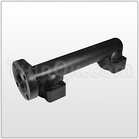 Manifold Outlet (T120971) PP CONDUCTIVE