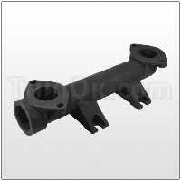 Manifold Inlet (T192086) BSPT ALUMINUM