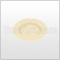 Diaphragm (TV183TPEXLFG) SANTOPRENE FG